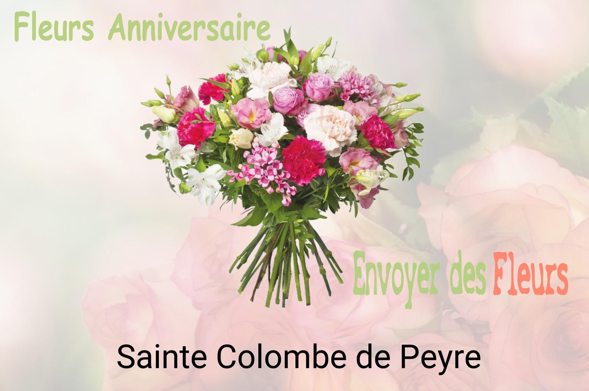 Bouquet de fleurs d’anniversaire livré à Sainte-Colombe-de-Peyre
